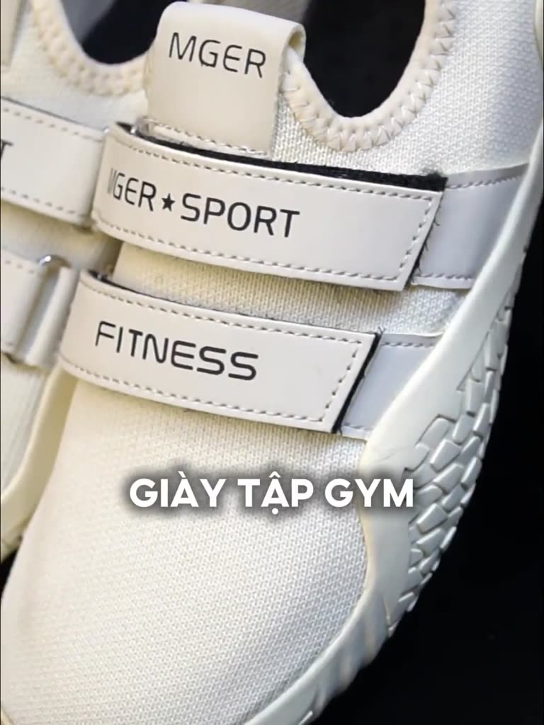 Giày Thể Thao Nữ Đế Bám Tập Gym – Cardio Pickleball – Thiết Kế màu Be | BigBuy360 - bigbuy360.vn