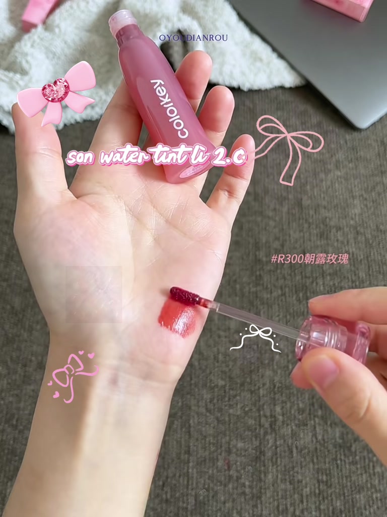 [MUA 2 TẶNG 1] Son Tint Lì COLORKEY Watery Tint, Bền Màu Lâu Trôi, Dưỡng Ẩm Không Dính 2.5g | BigBuy360 - bigbuy360.vn