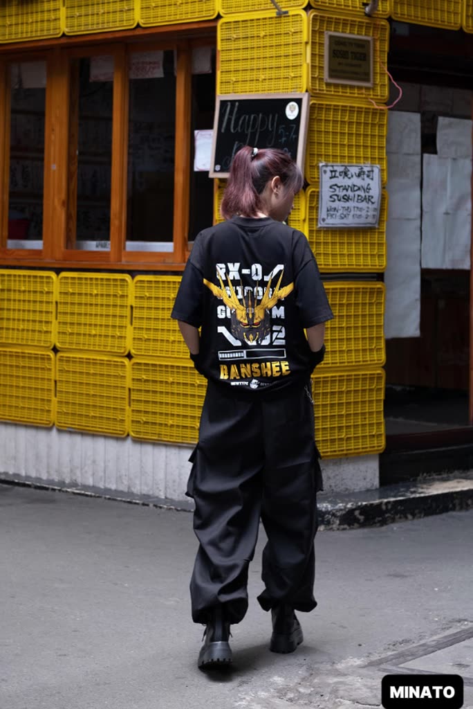 Áo thun Gundam Banshee Nam Nữ Unisex Form Rộng Oversized | BigBuy360 - bigbuy360.vn