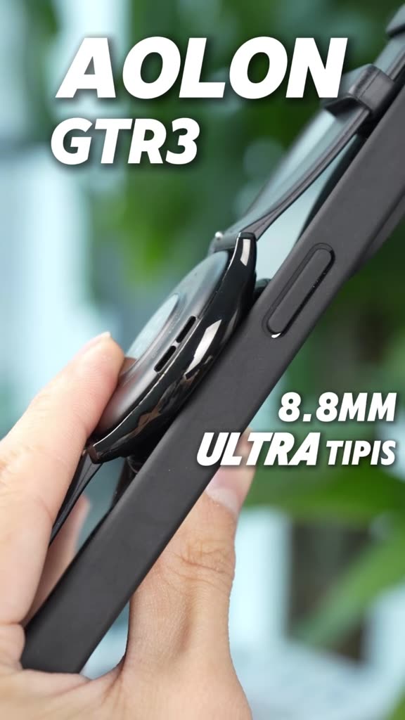 [Bán Chạy] Aolon GTR 3 Đồng hồ thông minh Độ dày 8,8mm Chống nước IP68/AOD/Màn hình AMOLED 1.43'' Đồng hồ nam | BigBuy360 - bigbuy360.vn