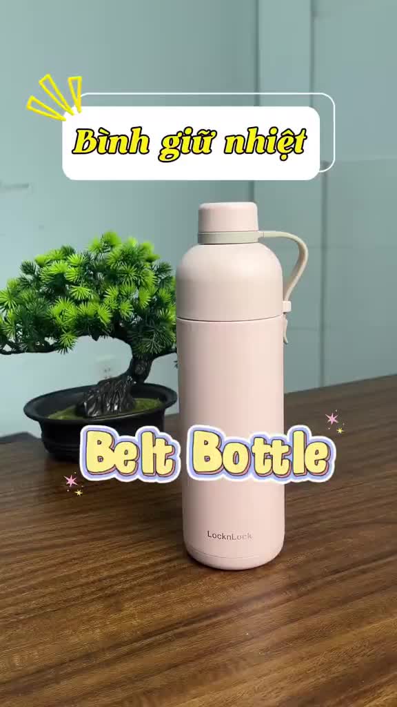 Bình giữ nhiệt LocknLock Belt Bottle LHC4267 490ml - Hàng chính hãng, thép không gỉ - JoyMall | BigBuy360 - bigbuy360.vn