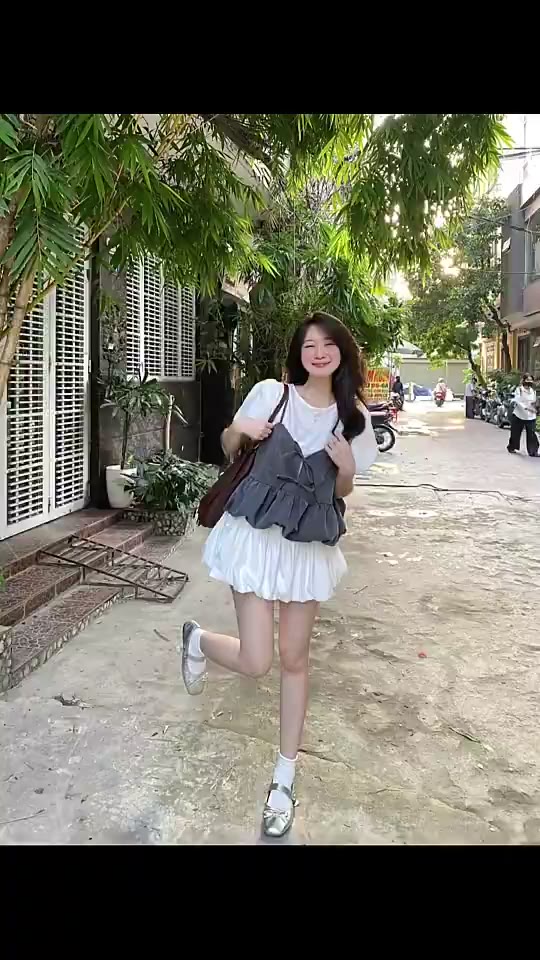 Set Áo Đũi Tay Bồng Kèm Yếm 2 Dây Nơ Trước Phối Dáng Bí (Có Lẻ Áo) S818 Kenco clothing Thời Trang Nữ | BigBuy360 - bigbuy360.vn