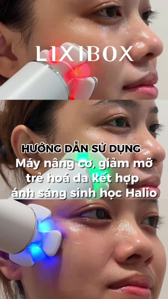 [SPLIVE] Máy Nâng Cơ, Giảm Mỡ Mặt & Trẻ Hoá Da Kết Hợp Ánh Sáng Sinh Học Halio RevitaWave Skin Rejuvenator | BigBuy360 - bigbuy360.vn