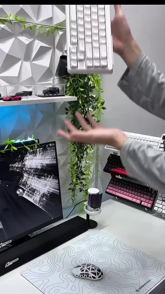 Combo Bộ Phím Và Chuột Silent FreeWolf M68SE Led 7 Màu Gõ Êm Giảm Ồn Keycap ABS Tương Thích Pc Lap | BigBuy360 - bigbuy360.vn