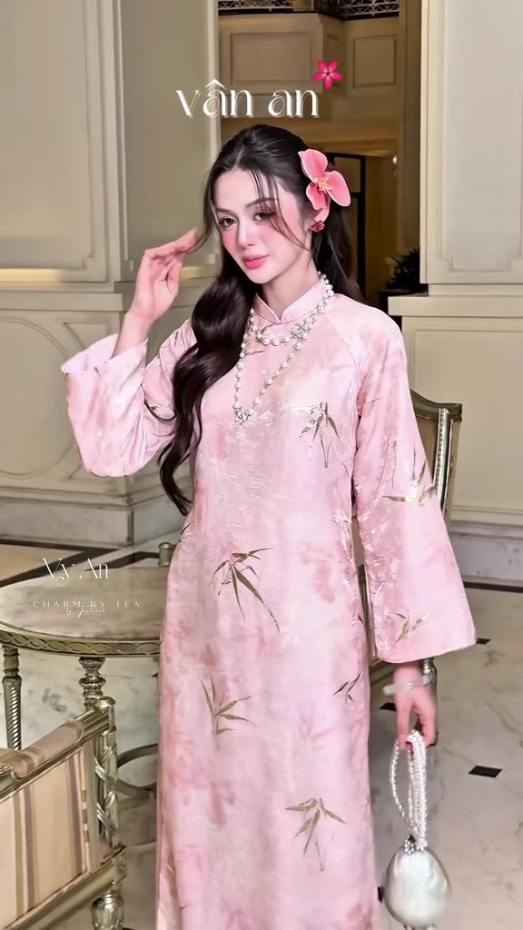 [VÂN AN - TẾT 2026] Áo Dài VY AN- Dáng Dài, Tay Dài Với Thiết Kế 4 Tà - Chất Liệu Lụa Tơ Ánh Cao Cấp - (SẴN HÀNG) | BigBuy360 - bigbuy360.vn