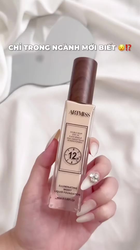 [ARTMISS] Kem nền 12h mỏng mịn dạng lỏng dưỡng ẩm kiểm soát dầu lâu trôi chống thấm nước 12H - 40ML | BigBuy360 - bigbuy360.vn