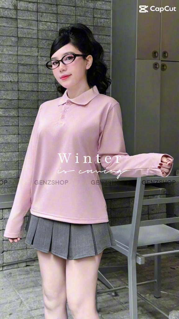 Áo POLO TAY DÀI Trơn Basic Phong Cách Thanh Lịch Genz BST26 Thu Đông Casual | BigBuy360 - bigbuy360.vn