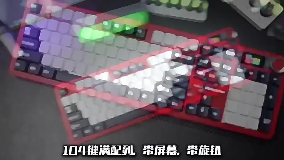 Bàn phím cơ AULA F108PRO 3mod led rgb  hotswap núm màn tùy chỉnh pin 8k | BigBuy360 - bigbuy360.vn
