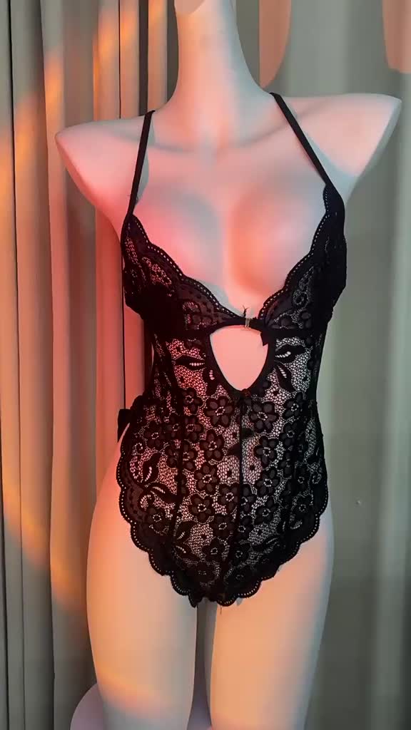 Bodysuit ren phối nơ sau đáng yêu quyến rũ đồ lót liền thân xẻ V1 gợi cảm tinh tế BIKI HOUSE N509 - TPHCM | BigBuy360 - bigbuy360.vn