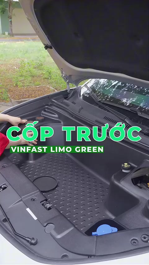 Cốp trước xe Vinfast Limo Green/ MPV 7 - 110L - Nhựa ABS dày dặn, phụ kiện xe điện Vinfast | BigBuy360 - bigbuy360.vn