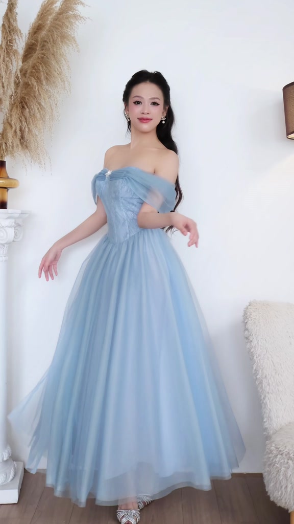 TIELA Đầm váy hoa ren dáng dài - Sara Dress | BigBuy360 - bigbuy360.vn