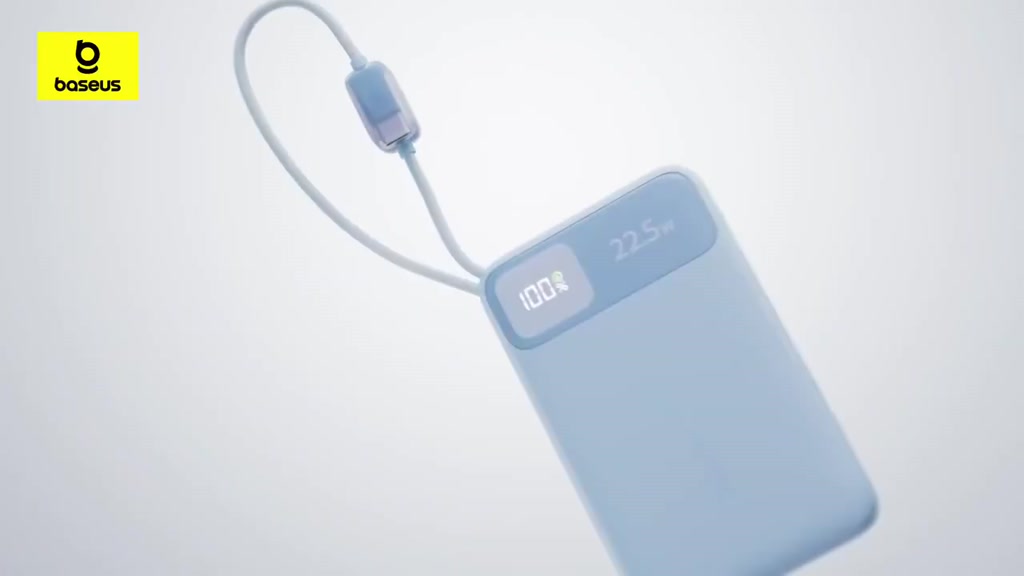 Sạc Dự Phòng Baseus FC11 10000/20000mAh 22.5W PD Tích Hợp 2 Dây Cáp 4 Cổng sạc ra khóa liên động | BigBuy360 - bigbuy360.vn