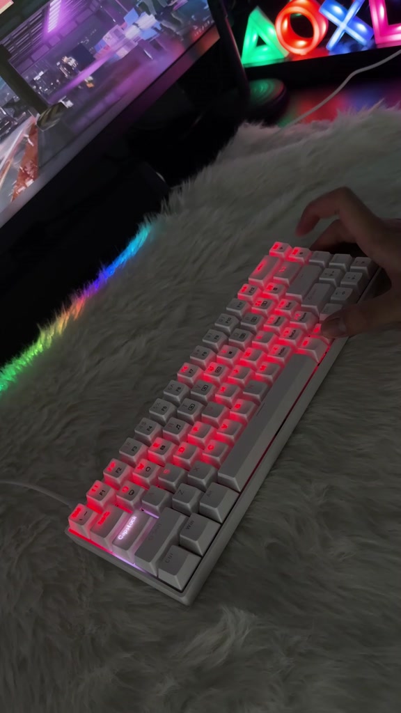 Bàn Phím Cơ 68 Phím ZIFRIEND TK68, Hot-Swap, LED RGB, Êm Tay, Gọn Gàng, Văn Phòng & Game | BigBuy360 - bigbuy360.vn