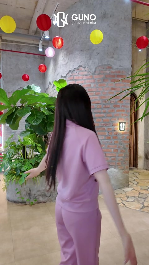 [BST Modal Cool 2026] Bộ Quần Áo Nam Nữ GUNO Cao Cấp Cổ Bẻ Kèm Quần Suông Logo Thêu 26BG01/26BB02 | BigBuy360 - bigbuy360.vn