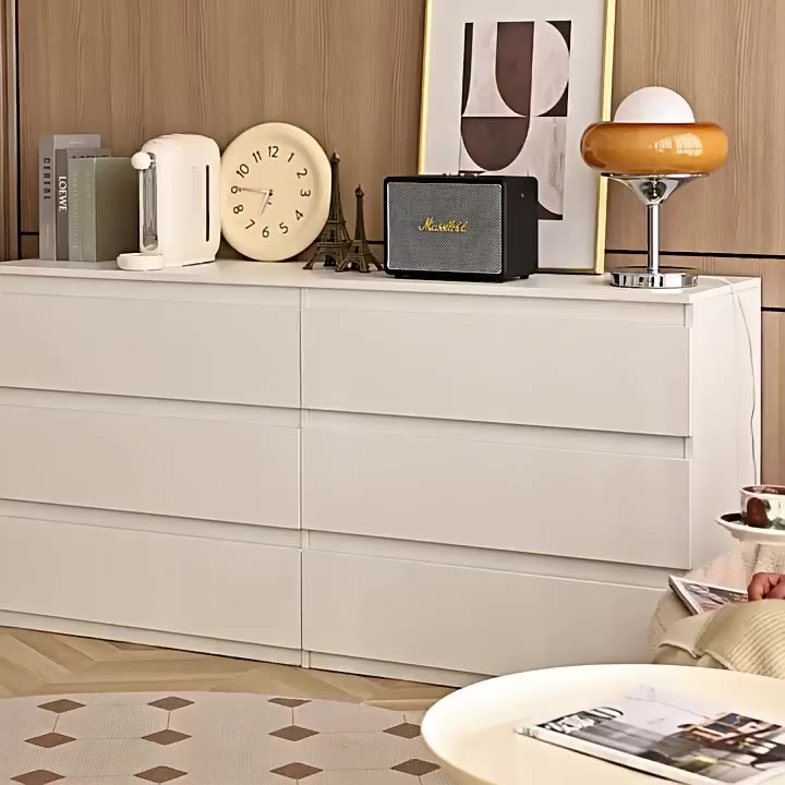 SUNNY Tủ Đựng Quần Áo Gấp Gọn, Tủ Ngăn Kéo Gỗ MDF Chống Ẩm Đa Năng 3/4/5 Tầng | BigBuy360 - bigbuy360.vn