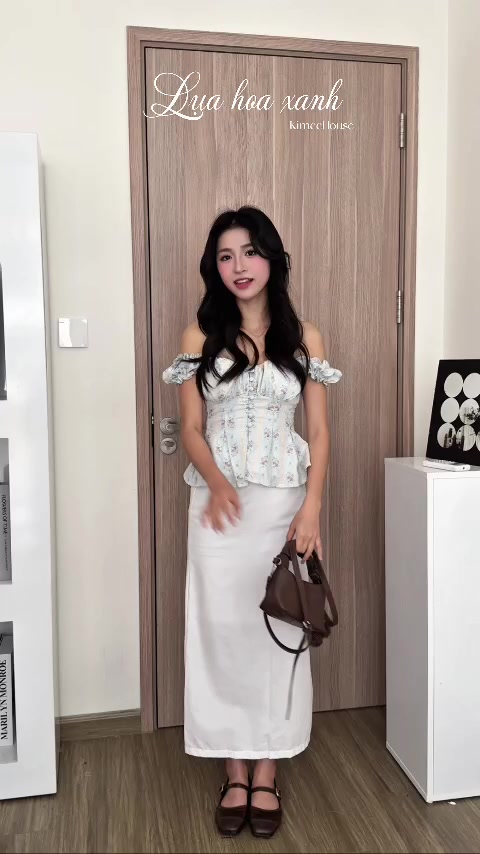 Áo Babydoll Kiểu Nữ Tay Bồng (Có Mút V1) Chun Lưng Chiết Eo Dáng Bồng Xoè Công Chúa Kimee - KA664 | BigBuy360 - bigbuy360.vn