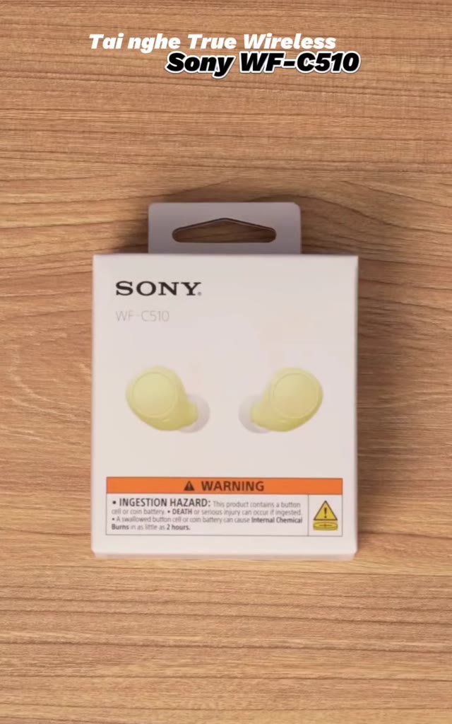[WF-C510] Tai Nghe Bluetooth SONY WF-C510 - Siêu Gọn, Pin 22H, IPX4 - Bảo Hành Chính Hãng 12 Tháng | BigBuy360 - bigbuy360.vn