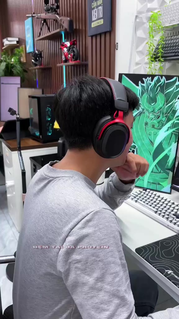 Tai Nghe Gaming Không Dây Attack Shark L30PRO - Âm Thanh Vòm 7.1, Độ Trễ Thấp 20ms, Pin Trâu 1100mAh | BigBuy360 - bigbuy360.vn