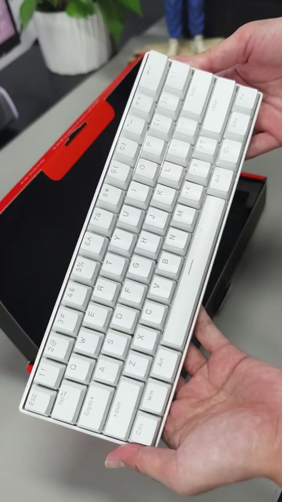 Bàn Phím Cơ Gaming Có Dây Zifriend H61K – Layout 61 Phím, Hotswap, LED RGB, Red / Blue Switch | BigBuy360 - bigbuy360.vn