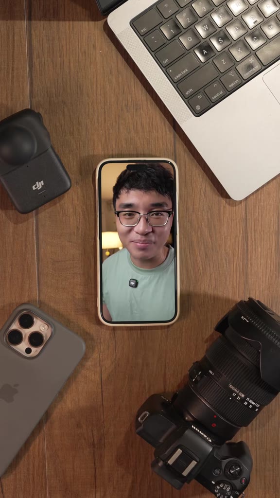 DJI Mic 3 thiết bị quay vlog (2TX+1RX+Charging Case), thu âm gọn nhẹ khử ồn thông minh, camera hành động chính hãng | BigBuy360 - bigbuy360.vn