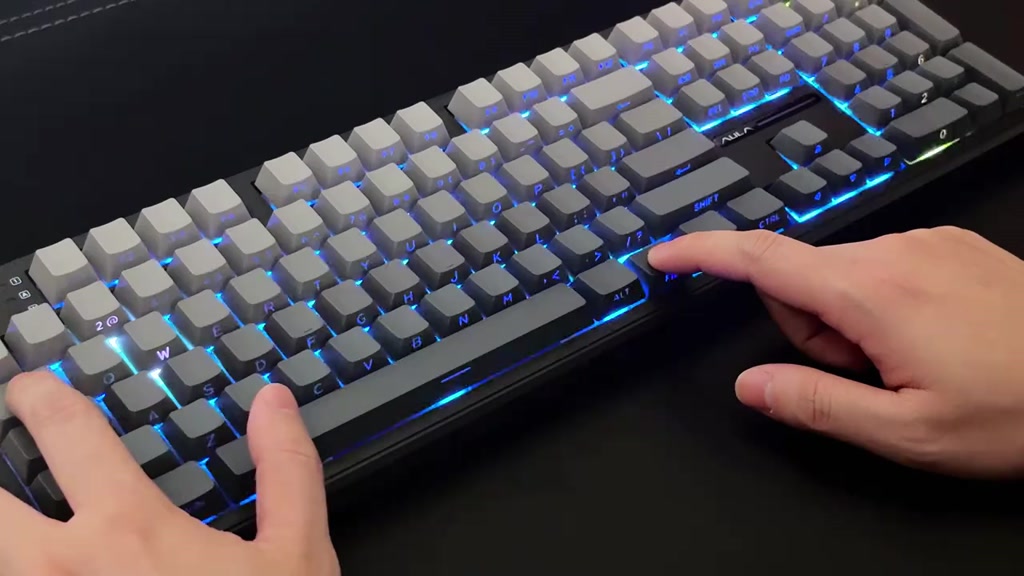 Keycap PBT Polar  xuyên led gradient phù hợp nhiều layout bàn phím cơ với các layout cơ bản | BigBuy360 - bigbuy360.vn