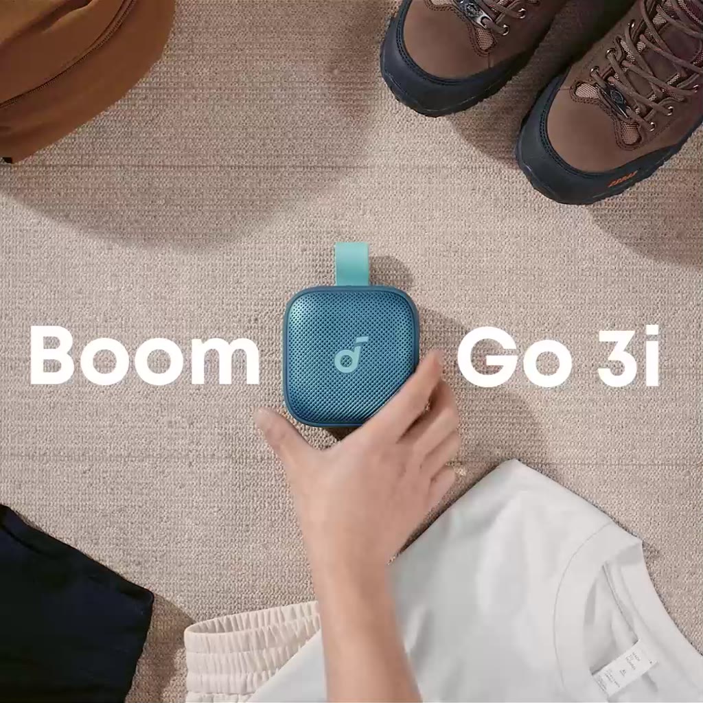 Loa bluetooth Soundcore Boom Go 3i | Pin 24h | Công suất 15W | Đèn LED 6 chế độ | BigBuy360 - bigbuy360.vn