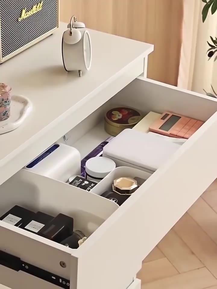 MK Tủ Đựng Đồ Lót Quần Áo Gỗ MDF Chống Ẩm Cao Cấp Thiết Kế Không Tay Nắm Hiện Đại | BigBuy360 - bigbuy360.vn
