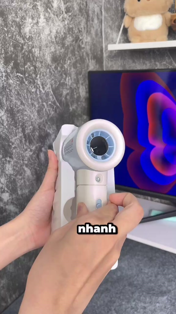 Tiankeplus Quạt Cầm Tay Làm Mát Nước Điều Hòa Mini Di Động Hạ Nhiệt Nhanh, Sạc Lại, Êm Ái, Pin Lâu, Quạt Cầm Tay Cao Cấp | BigBuy360 - bigbuy360.vn