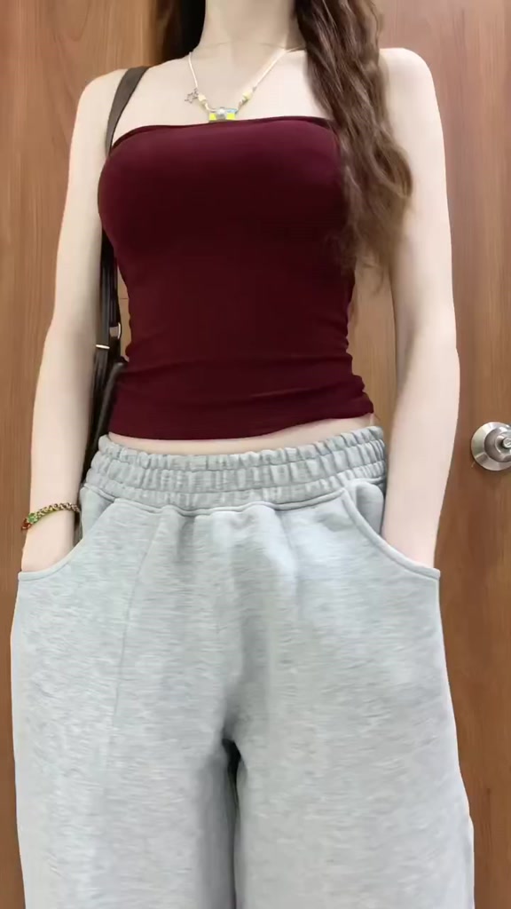 [KÈM MÚT] Áo ống trơn basic ôm body vải cotton mịn DAZZI Women A054 | BigBuy360 - bigbuy360.vn