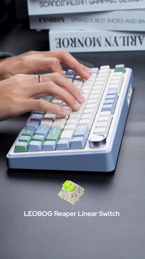 [HỎA TỐC] Bàn phím cơ không dây AULA F75 - Mạch xuôi, 3 Mode, Gasket Mount, Hotswap, Núm xoay | BigBuy360 - bigbuy360.vn