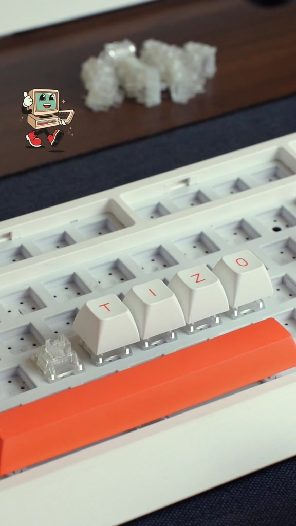 Switch TTC Frozen Silent V2 | Silent Linear | 39gf | 3-pin | Ice Clear RGB | Êm mượt gõ văn phòng | BigBuy360 - bigbuy360.vn