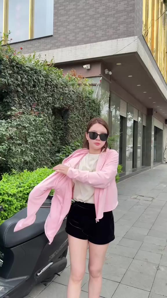 [ Tặng Kính - Áo 2 Lớp ] Áo Chống Nắng Dáng Ngắn Thun Lạnh Chống Tia UV, Form Cánh Dơi 2 Lớp Toàn Bộ | BigBuy360 - bigbuy360.vn