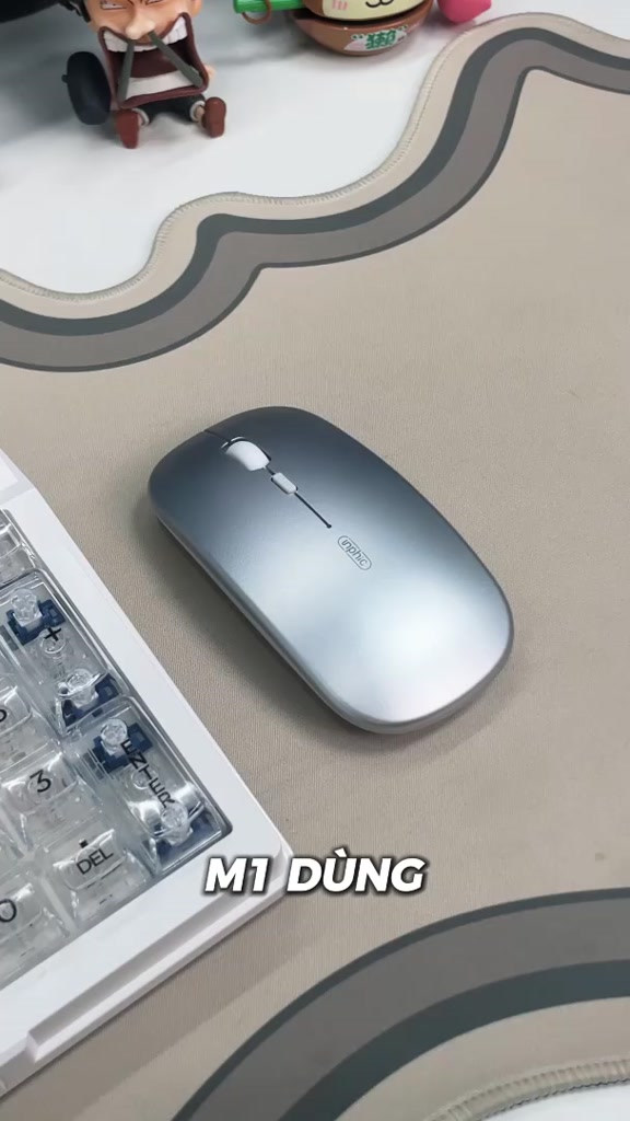 Chuột ko dây Bluetooth tự sạc pin SIDOTECH M1P ko tiếng click sạc 1 lần dùng 8 tuần cho laptop MCBook PC Tablet PAD | BigBuy360 - bigbuy360.vn