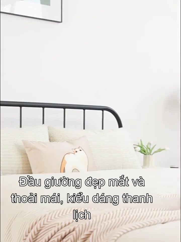 REX Giường sắt rèn khung thép chịu lực Giường đôi Giường cỡ lớn không chứa fomanđehit Chịu Chịu tải tốt | BigBuy360 - bigbuy360.vn