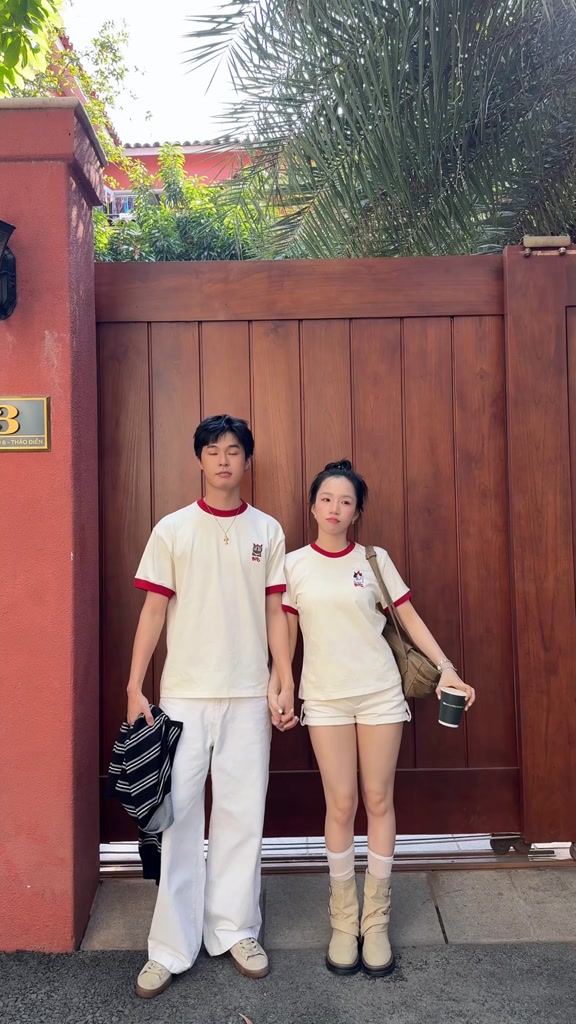 Áo Babytee - Áo Thun Ringer Tee Phối Cổ Mặc Đôi 𝑩𝒚𝒄𝒂𝒎𝒄𝒂𝒎 Áo Couple Cat Unisex Nam Nữ ATN488 | BigBuy360 - bigbuy360.vn