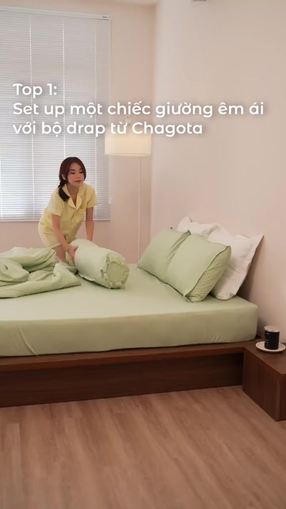 Bộ Chăn Ga Gối 4 món Lụa Silk Ice Size 1mx2m Đến 2mx2m2 Mát Lạnh Chagota Bedding Nhiều Màu Cao Cấp Vide Hàn Quốc | BigBuy360 - bigbuy360.vn