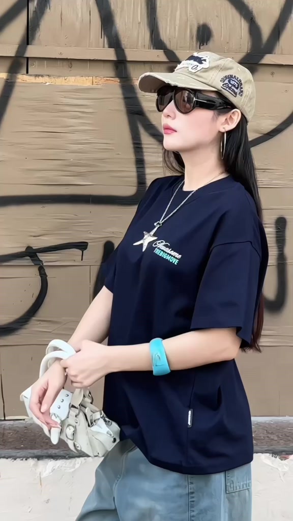 Áo Thun Boxy Big Move Nevasome Cotton 250gsm Local Brand Tay Lỡ Form Boxy Rộng Nam Nữ | BigBuy360 - bigbuy360.vn