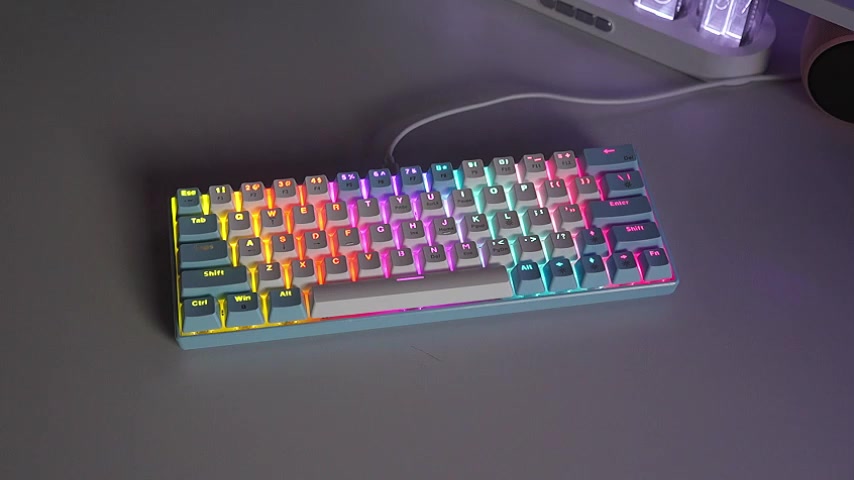 Bàn Phím Cơ Gaming 63 Phím ZIFRIEND T62, LED RGB, Type-C Có Dây, Red/Blue Switch, Hotswap, Win/Mac | BigBuy360 - bigbuy360.vn