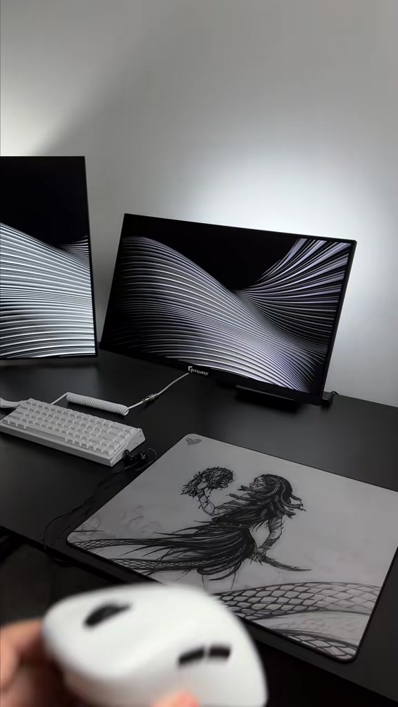 RAWM ER21 Pro - Chuột Gaming Wireless Công Thái Học - PAW3950 - 8K Polling Rate - Bảo Hành Chính Hãng 12 Tháng | BigBuy360 - bigbuy360.vn
