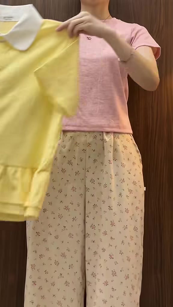 Áo Sơ Mi Nữ Kiểu Babydoll Cổ Sen Ngắn Tay Kẻ Sọc Oxford, Áo Sơ Mi Croptop Form Rộng Basic Phong Cách Hàn Quốc | BigBuy360 - bigbuy360.vn