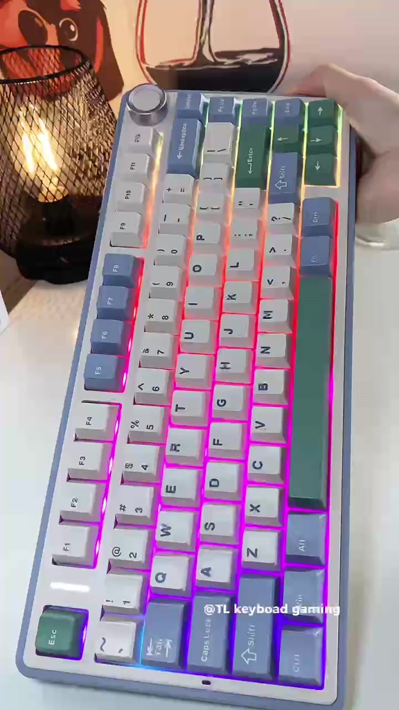 BÀN PHÍM CƠ - AULA F75 Wireless 3 Mode - Bàn Phím Cơ Gaming RGB Gasket Mount Hot Swap | BigBuy360 - bigbuy360.vn