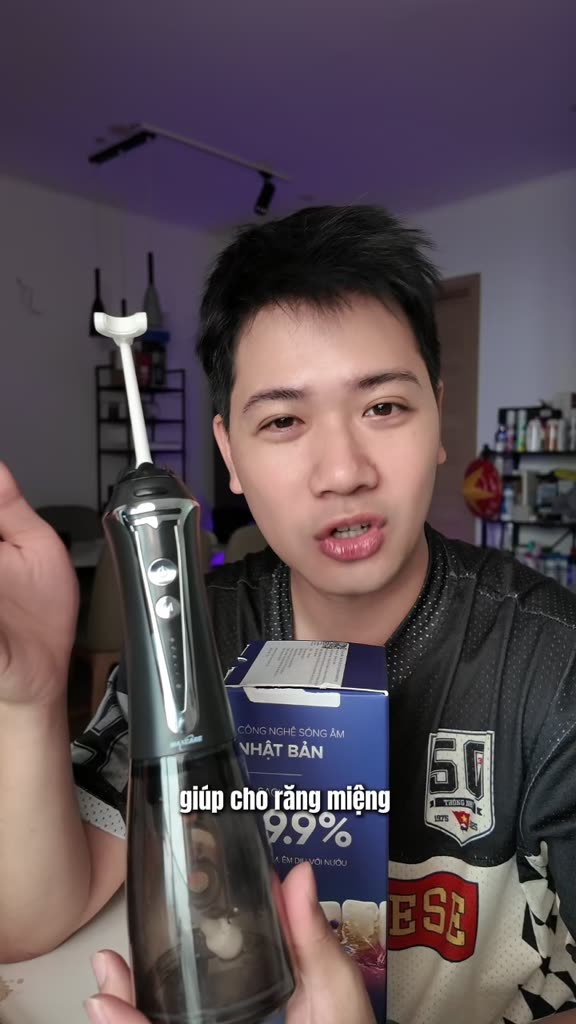 Máy Tăm Nước Cầm Tay Công Nghệ Nhật Bản Maxcare Max468Prime 5 Chế Độ, Thiết Kế Nguyên Khối 300ml | BigBuy360 - bigbuy360.vn