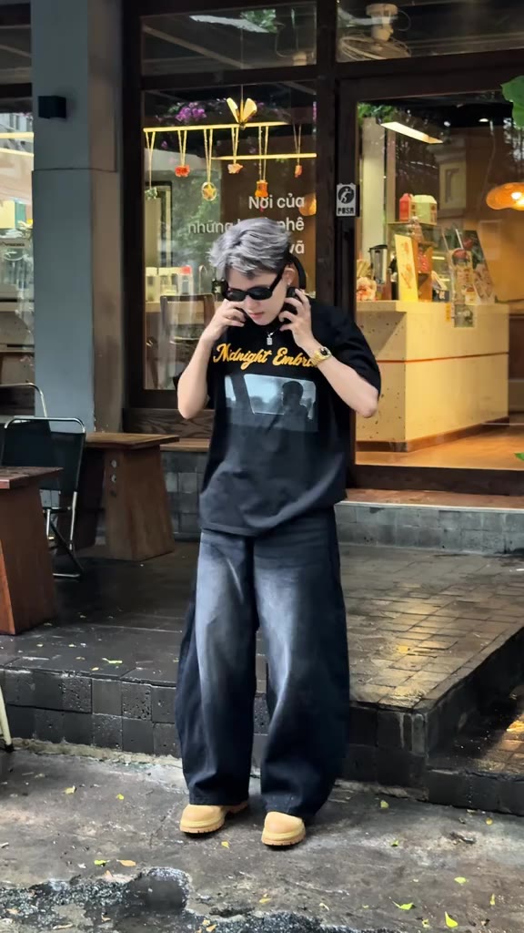 Quần Dài Jeans Ống Bí Thời Trang Nam Nữ Phong Cách StreetWear, Quần Jean Ống Cong Form Rộng | BigBuy360 - bigbuy360.vn