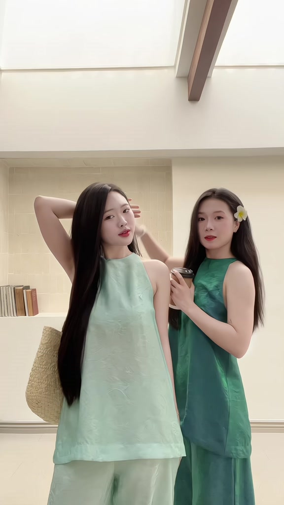 LYC FASHION - Thanh Chi Set Yếm Kèm Quần Ống Rộng | BigBuy360 - bigbuy360.vn