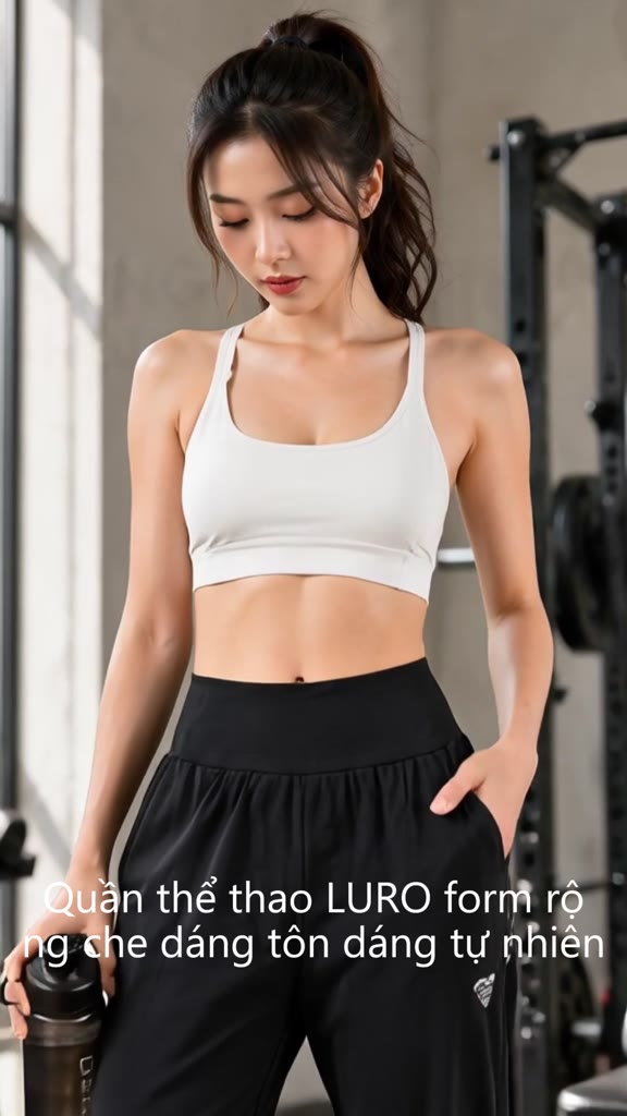 Video Q106 — Quần Jogger Nữ Ống Rộng