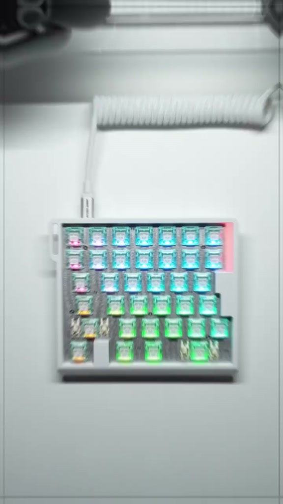 Bàn Phím Gaming Attack Shark M36HE Magnetic Switch - Rapid Trigger 0.01mm, 8.000Hz, RGB Esports | BigBuy360 - bigbuy360.vn