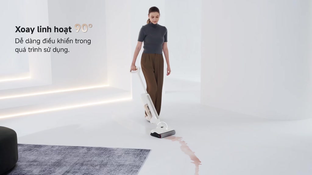 Máy Hút Bụi Lau Sàn Không Dây Mova M10 | Ngả Phẳng 180° | Giặt Cuộn Lăn Với Nước Nóng 75°C | BH 36 Tháng | BigBuy360 - bigbuy360.vn