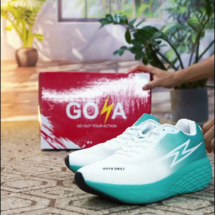 Giày Thể Thao Chạy Bộ Nam Nữ GOYA DAILY Năm 2026 - Êm Ái, Thoáng Khí, Hạn Chế Trơn Trượt | BigBuy360 - bigbuy360.vn
