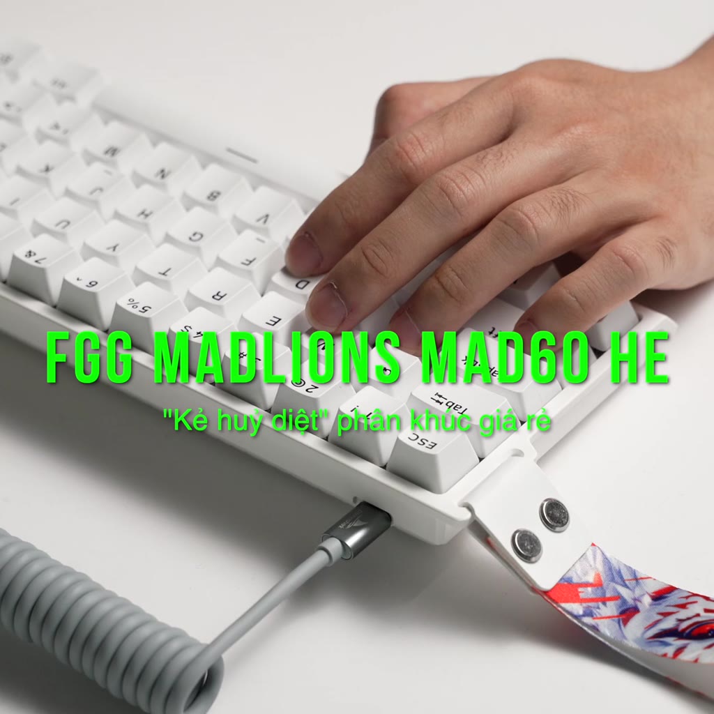 ⚡New Bàn Phím Cơ Gaming Mad60 Mad68 HE - Rapid Trigger, Switch Nam Châm, 8KHz, 0.01mm, 128K, S.O.C.D | BigBuy360 - bigbuy360.vn