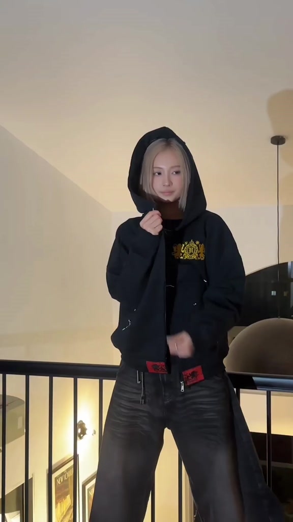 Áo Khoác Hoodie Zip Haven Studio nam nữ form boxy chất nỉ cua thêu có màu xanh đen và màu đen | BigBuy360 - bigbuy360.vn